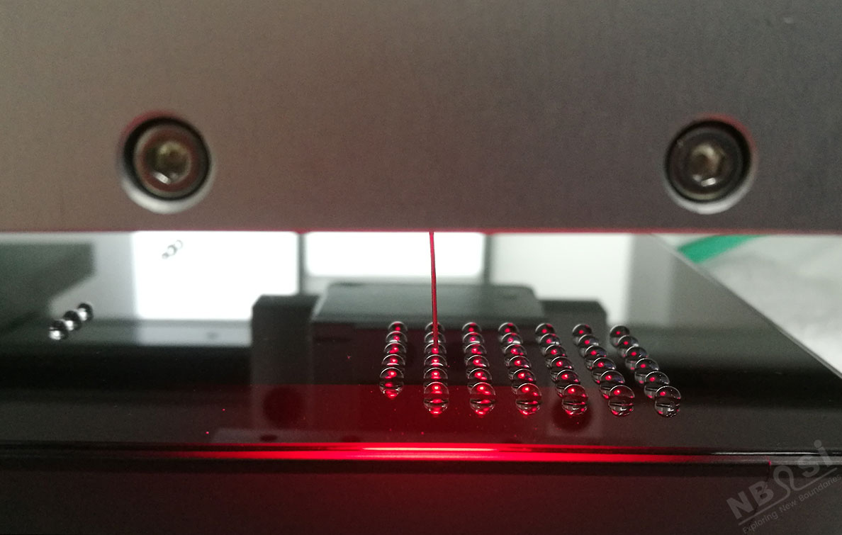 SKX testing the coating of a tablet screen SKX-L mapping 1
