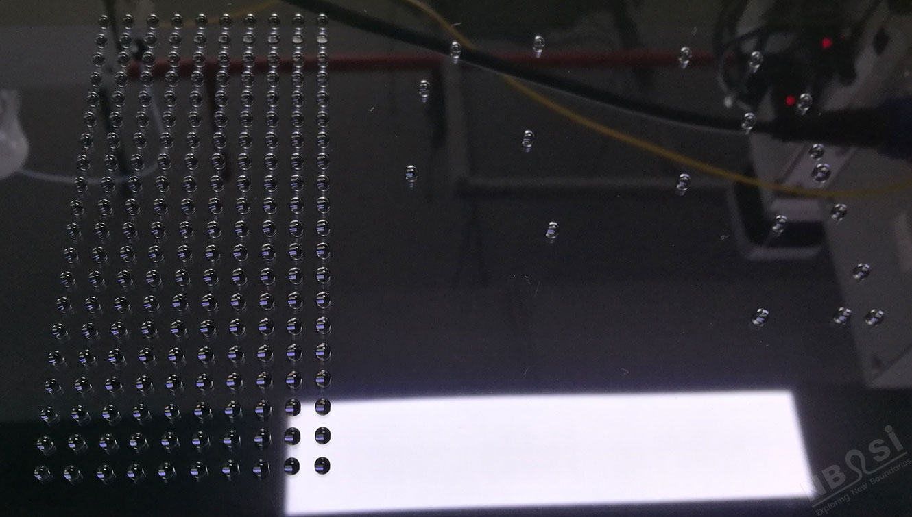 SKX testing the coating of a tablet screen SKX-L mapping 2